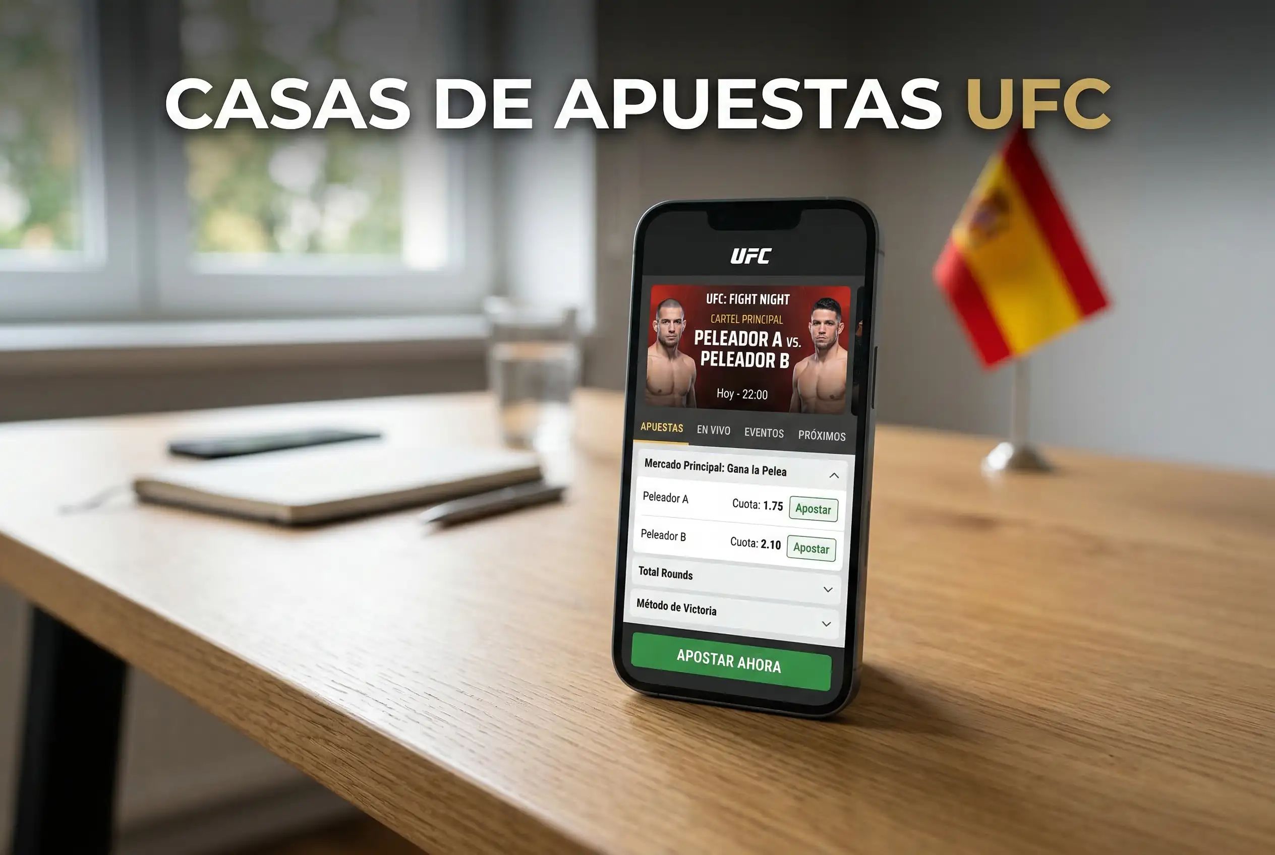 Casas de apuestas UFC en España
