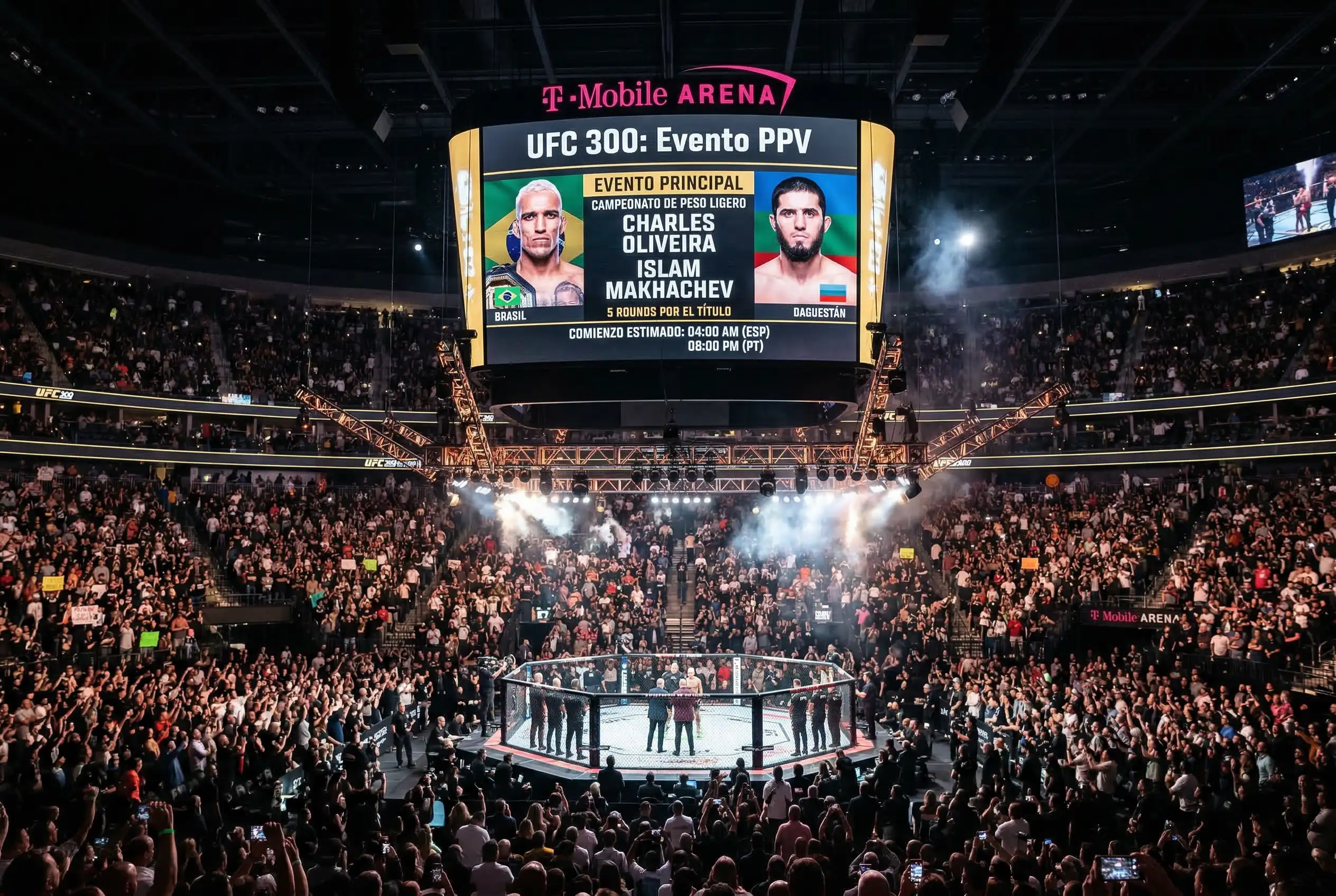 Cartelera de evento PPV numerado de UFC