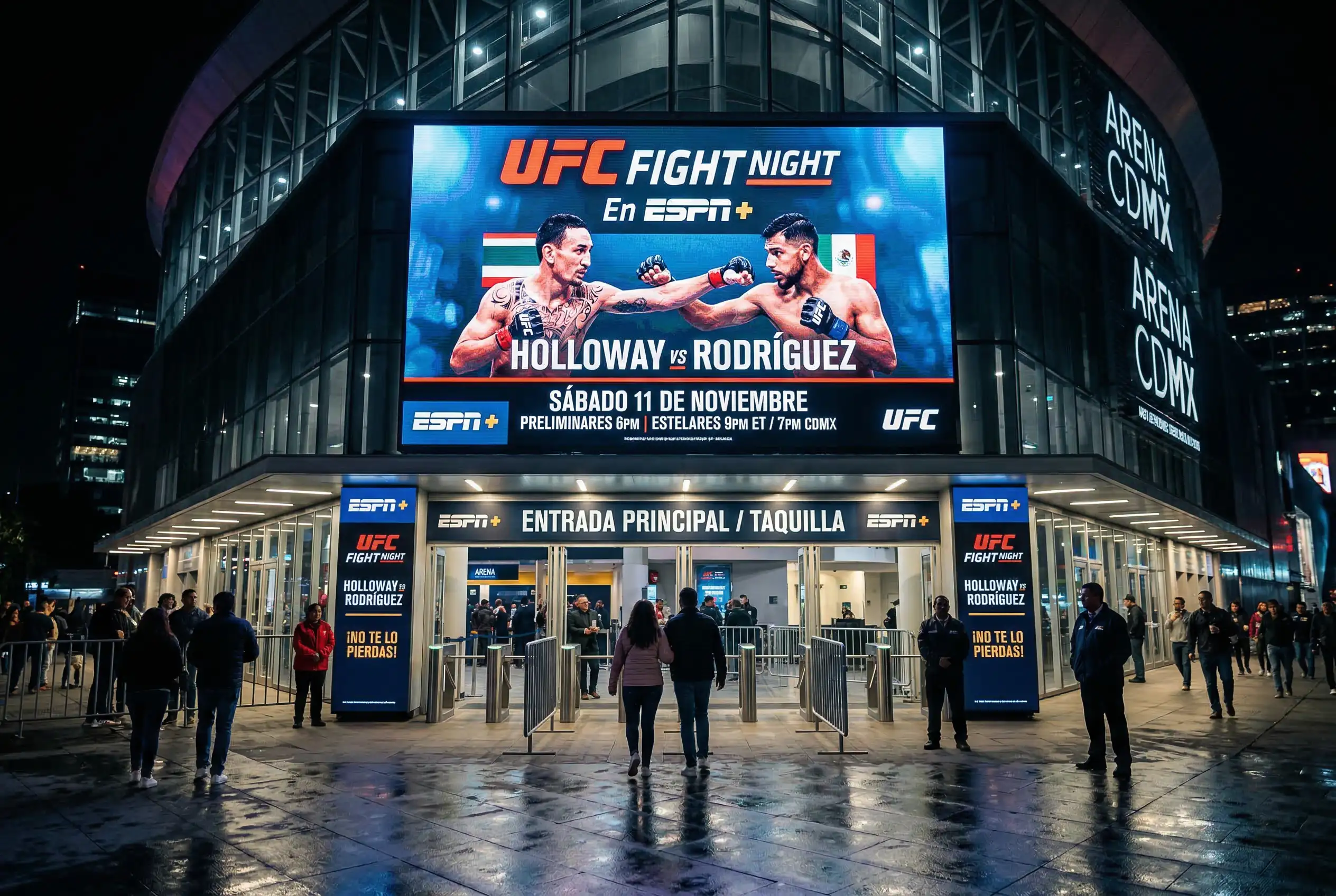 Cartel de evento UFC Fight Night
